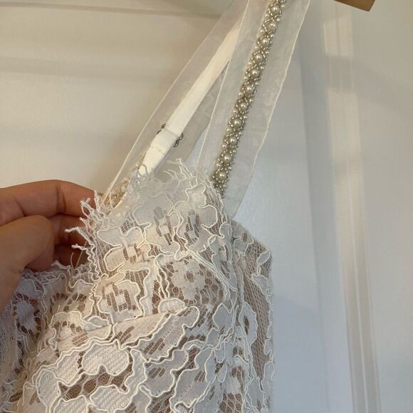 NEW BRONX AND BANCO Colette Lace Mini Dress - Picture 6 of 13